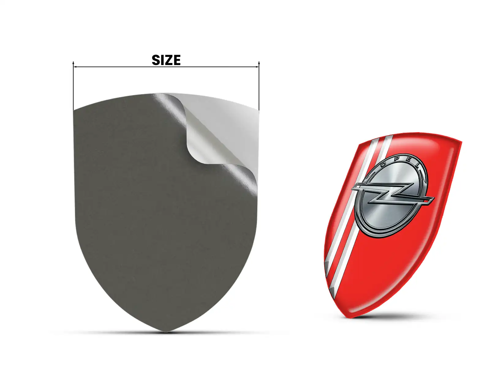 Opel Logotipos Silicona Auto Estilo Estrella Personalizable